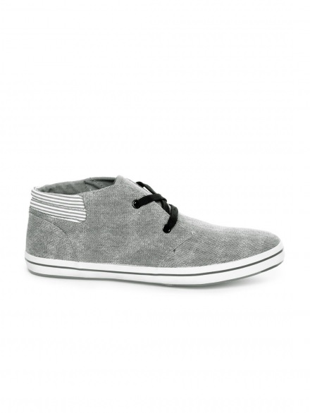 Men Grey Casual Shoes